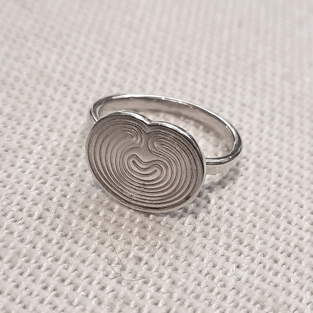 Silberner Ring